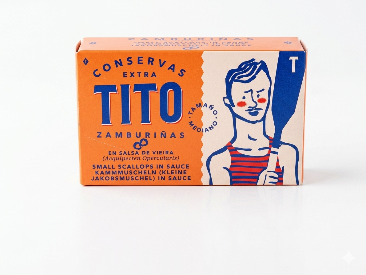 Zamburiñas en salsa de vieira tito