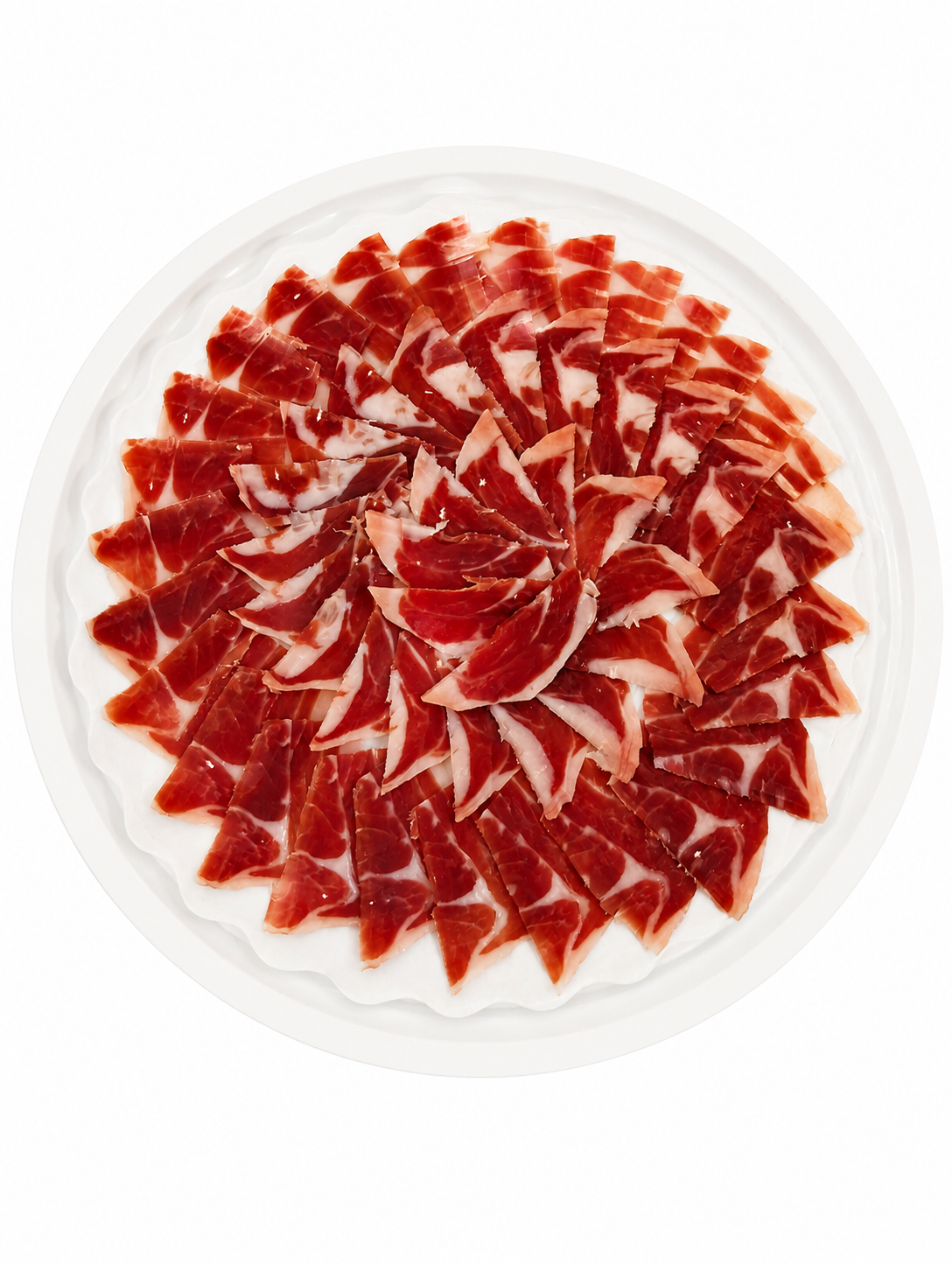 Jamón cebo de campo 50% raza ibérica cortado a cuchillo (ATM)