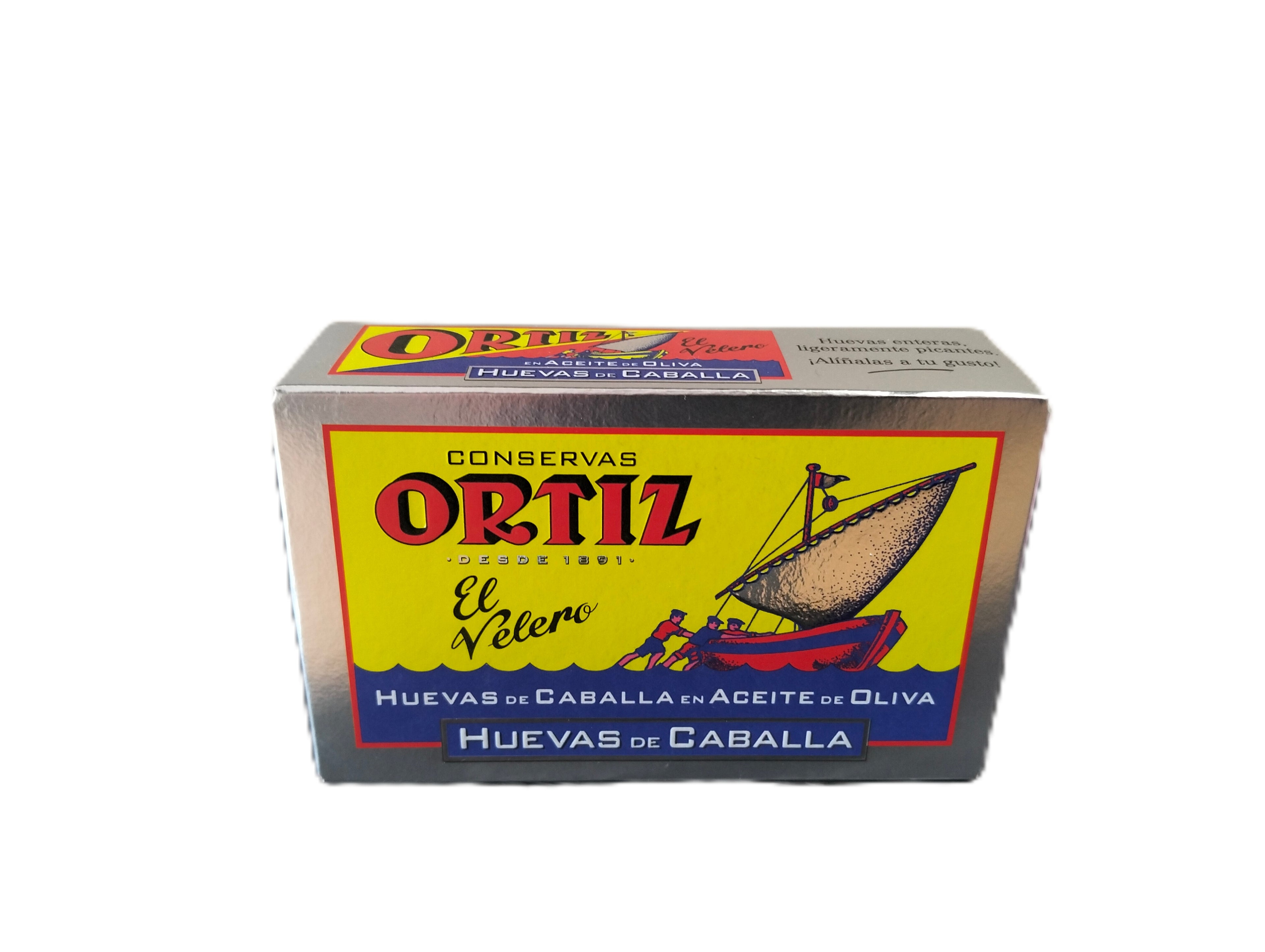 Huevas de caballa en aove ortiz
