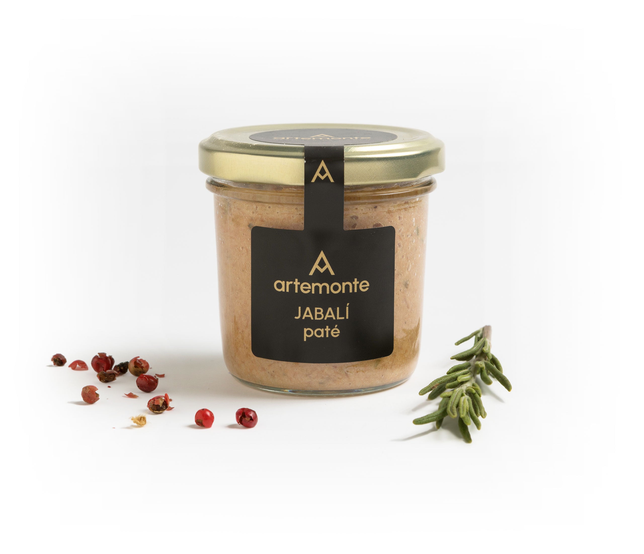 Paté de jabalí artemonte.